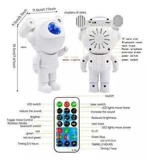 MINI PROYECTOR ASTRONAUTA™ | Galaxia Nebulo